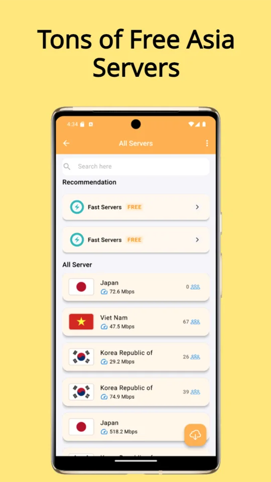 Asia VPN Pro app screenshot 4