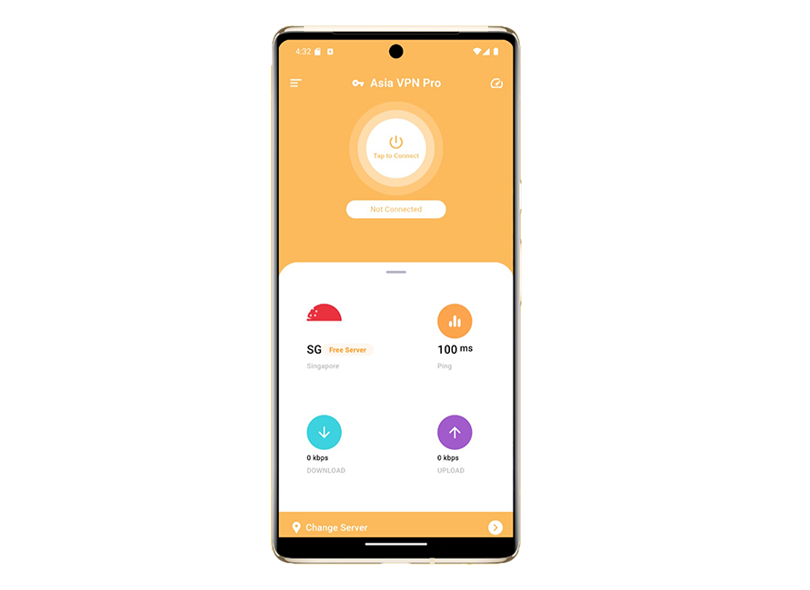 AsiaVPN Pro Screenshot